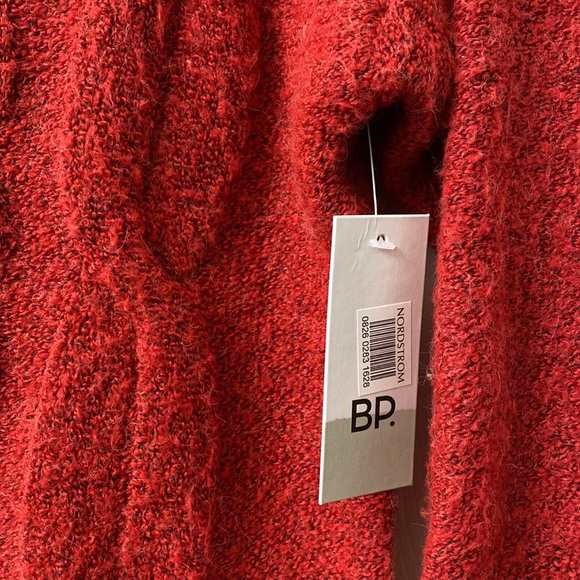 •NWT• BP Red Turtleneck Sweater - Picture 7 of 9